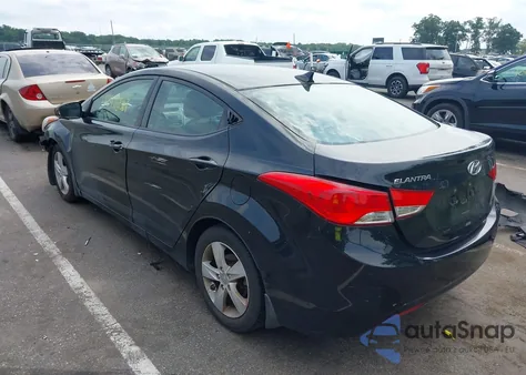 2013 Hyundai Elantra Gls from USA, damaged, VIN 5NPDH4AE1DH275204